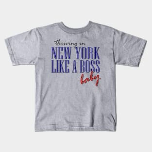 New York, Like a Boss Kids T-Shirt